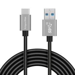Krüger&Matz Kabel Usb - Usb Typu C 10 Gbps 0,5 M Kruger&Matz Basic [[