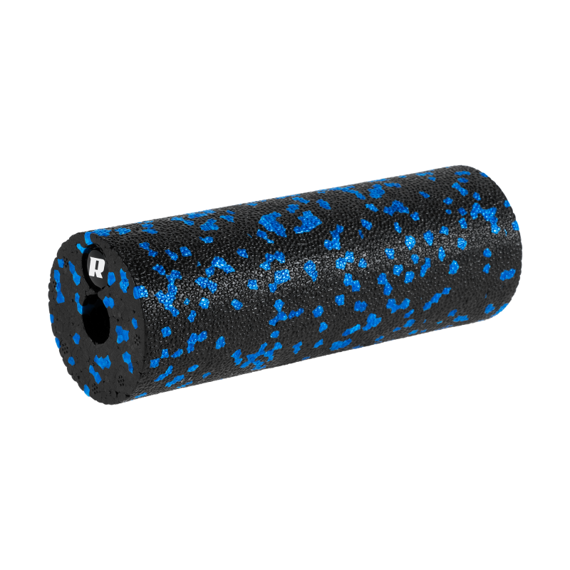 Rebel Mini Wałek Do Masażu, Roller Piankowy Gładki 5X15Cm, Kolor Czarno-Niebieski, Materiał Epp, Rebel Active [[