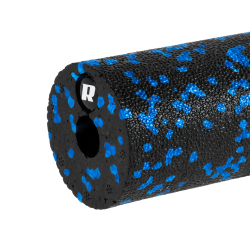 Rebel Mini Wałek Do Masażu, Roller Piankowy Gładki 5X15Cm, Kolor Czarno-Niebieski, Materiał Epp, Rebel Active [[