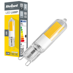 Rebel Lampa Led Rebel G9 4W, 4000K, 230V [[