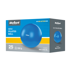 Rebel Mini Piłka Gimnastyczna Do Pilates Rehabilitacyjna 25Cm, Kolor Niebieski , Rebel Active [[