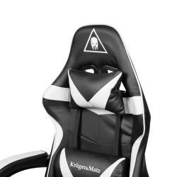 Krüger&Matz Fotel Gamingowy Kruger&Matz Gx-150 Czarno-Biały [[