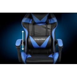 Krüger&Matz Fotel Gamingowy Kruger&Matz Gx-150 Czarno-Szary [[