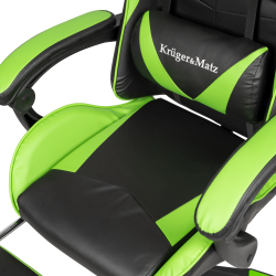 Krüger&Matz Fotel Gamingowy Kruger&Matz Gx-150 Czarno-Zielony [[
