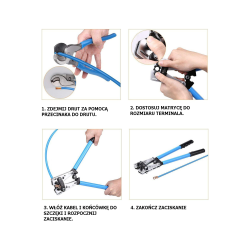 Eurokomp Zaciskarka Dużych Zakończeń Kablowych 60El. E6080 [[