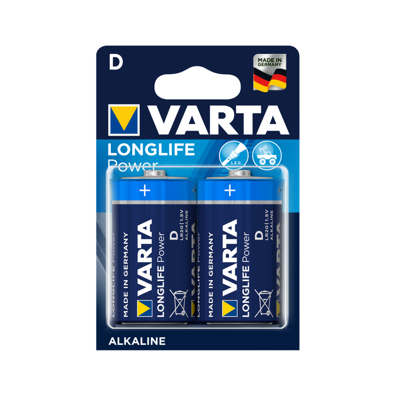 Varta Bateria Alkaliczna Varta Lr20 Longlife 2Szt./Bl. [[