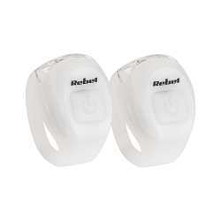 Rebel Komplet Świateł Do Roweru (Silikonowych) [[