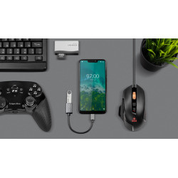 Krüger&Matz Adapter Gniazdo Usb 3.0 A - Wtyk Usb Typu C Otg Kruger&Matz Basic [[