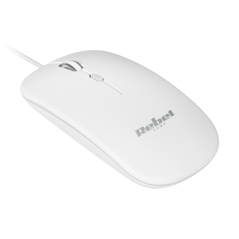Rebel Mysz Rebel Wdm210 Biała [[