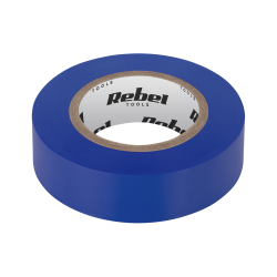 Rebel Taśma Izolacyjna Klejąca Rebel (0,13 Mm X 19 Mm X 10 Yd) Niebieska [[