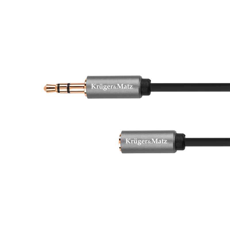 Krüger&Matz Kabel Jack 3.5 Wtyk Stereo - 3.5 Gniazdo Stereo 3M Kruger&Matz Basic [[
