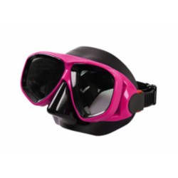 Maska pływacka okulary gogle do nurkowania wody różowe ..