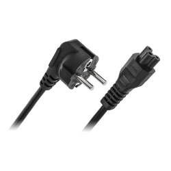 Kabel Zasilający Do Laptopa (Koniczynka) (3X0,75) 1,8M [[