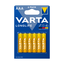 Varta Bateria Alkaliczna Varta Lr03 Longlife 6Szt./Bl. [[