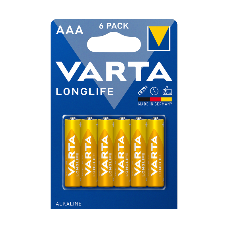 Varta Bateria Alkaliczna Varta Lr03 Longlife 6Szt./Bl. [[