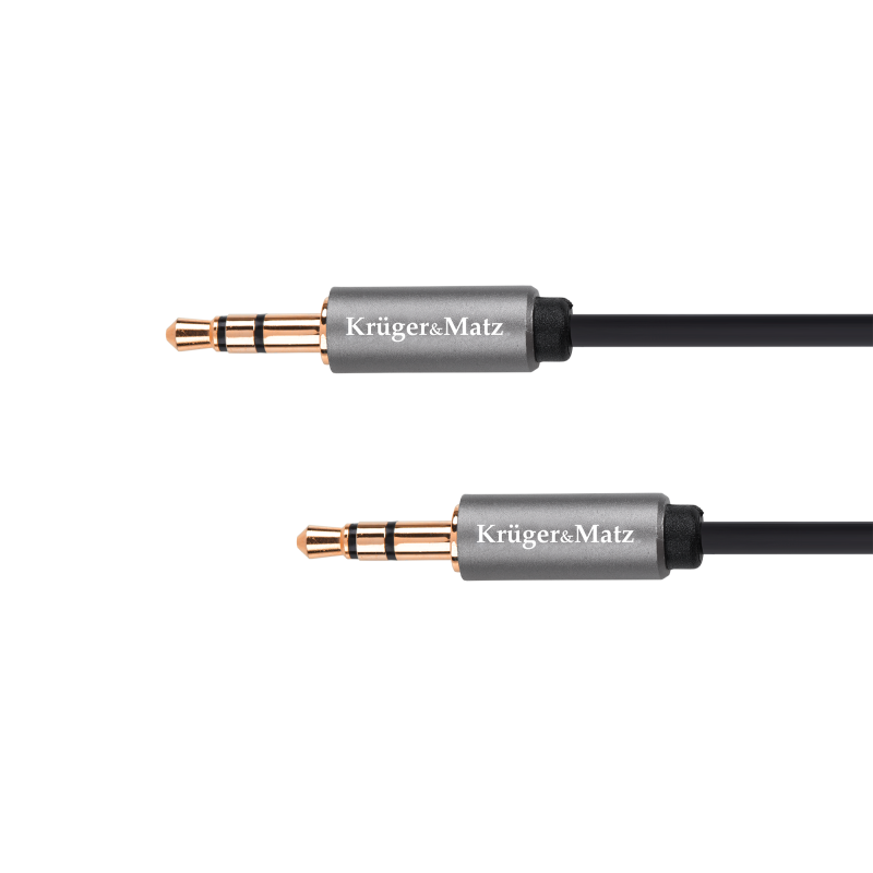 Krüger&Matz Kabel Jack 3.5 Wtyk Stereo - 3.5 Wtyk Stereo 1.8M Kruger&Matz Basic [[