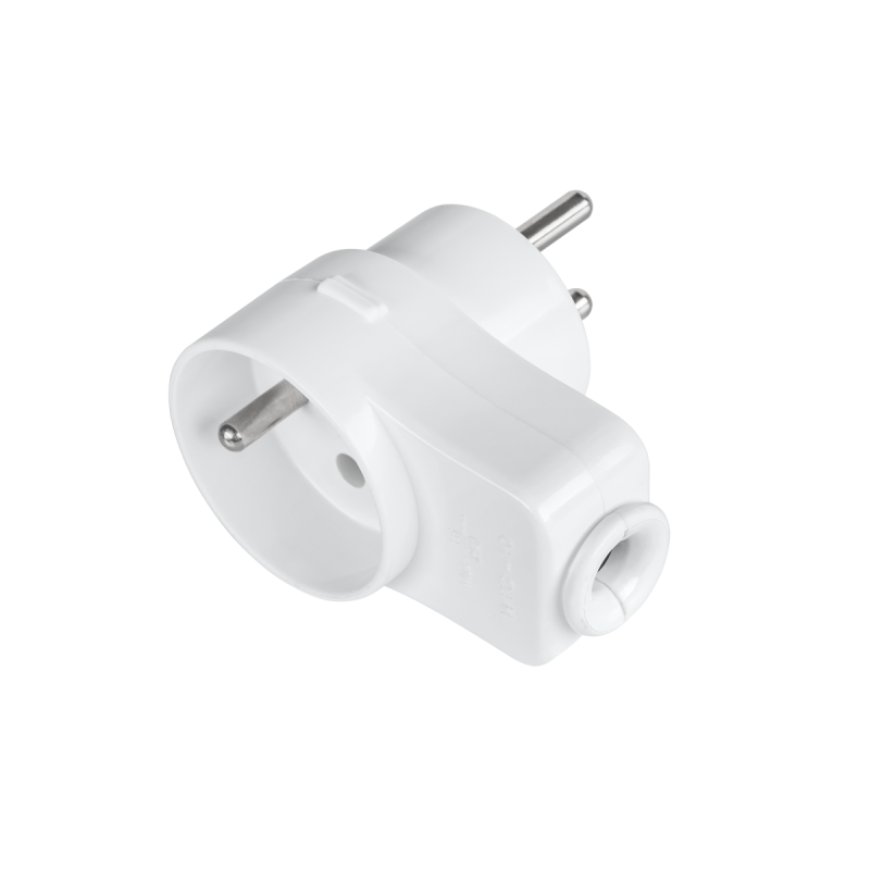 Elgotech Wtyczka Kątowa Z Gniazdem I Uziemieniem Wtg-10 [[