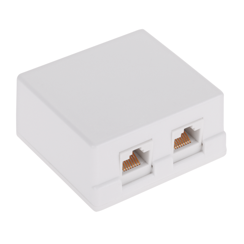 Gniazdo Abonenckie Komp.x2 Cat.6 [[