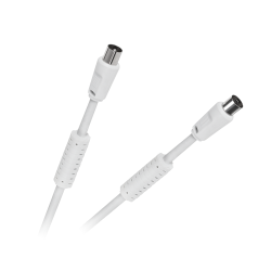 Kabel Tv-Video Biały Z Filtrami 15M [[