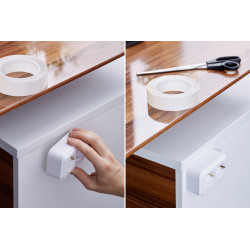 Rebel Dwustronna Taśma Montażowa Nano Wielokrotnego Użytku Rebel (2 Mm X 30 Mm X 3 M) Transparentna [[