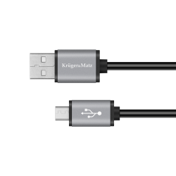 Krüger&Matz Kabel Usb - Micro Usb 1M Kruger&Matz Basic [[