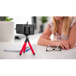 Krüger&Matz Statyw Do Telefonu / Kamery Kruger&Matz Czerwony [[