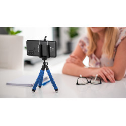 Krüger&Matz Statyw Do Telefonu / Kamery Kruger&Matz Niebieski [[