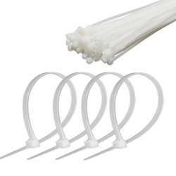 Cabletech Opaska Zaciskowa 4,8 Mm/35 Cm Biała Cabletech 50Szt. [[