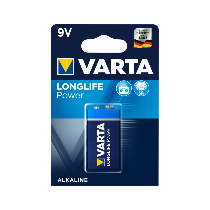 Varta Bateria Alkaliczna Varta 9V Longlife 1Szt./Bl. [[
