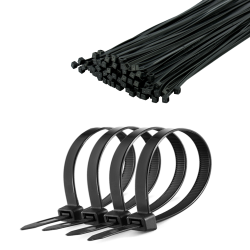 Cabletech Opaska Zaciskowa 4,8 Mm/30 Cm Czarna Cabletech 50Szt. [[