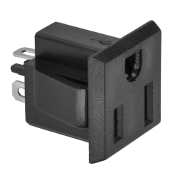 Gniazdo Ac (Usa)Do Obudowy [[