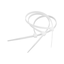Cabletech Opaska Zaciskowa 4,8 Mm/30 Cm Biała Cabletech 50Szt. [[