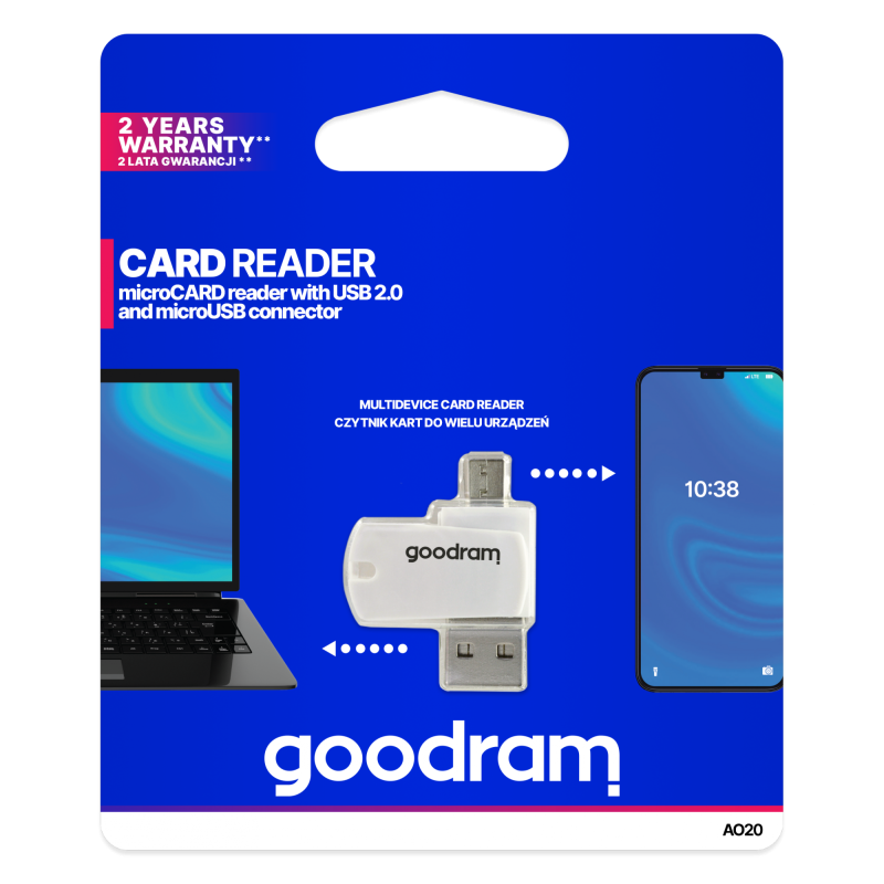 Goodram Czytnik Kart Microsd Otg Goodram [[