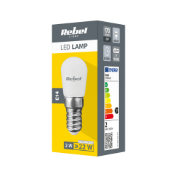 Rebel Lampa Led Do Lodówki Rebel 2W, E14  4000K, 230V [[