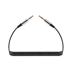 Rebel Kabel Audio Jack 3.5 Wtyk - Wtyk Rebel Spirala 100 Cm [[