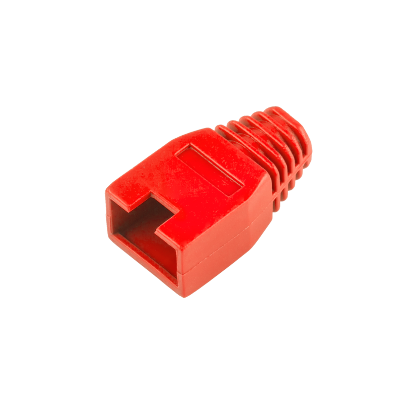 Osłona Gumowa Wtyku 8P8C Rj45 Czerwona [[