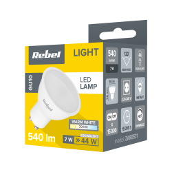 Rebel Lampa Led Rebel 7W Gu10 , 3000K, 230V [[