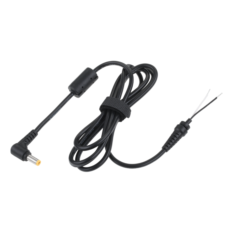 Quer Wtyk Kątowy 5,5/2,5 (18,5V/3,8A) Sieciowy Z Kablem Do Montażu Rebel [[