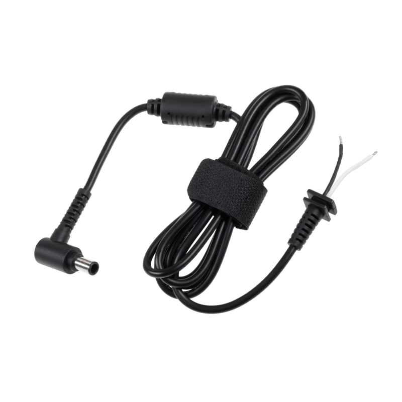 Rebel Wtyk Kątowy 6,5/4,4 (19,5V/5,13A) Sieciowy Z Kablem Do Montażu Rebel [[