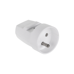 Elgotech Gniazdo Z Uziemieniem Białe G-10 [[