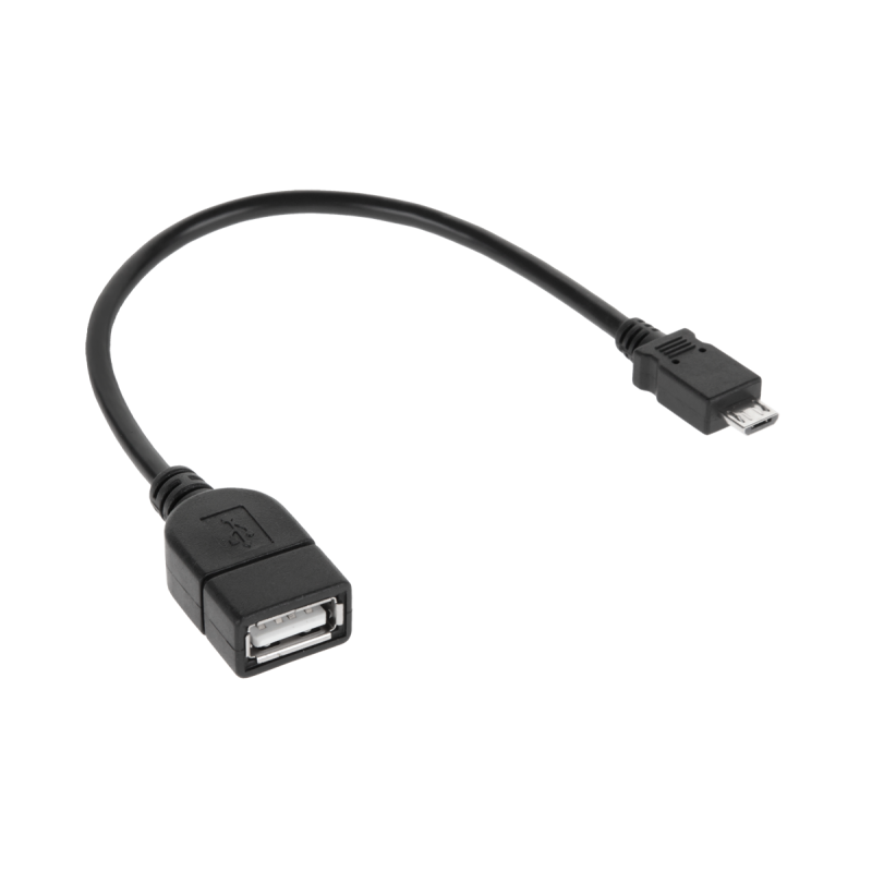 Cabletech Kabel Usb Gniazdo A - Wtyk Micro Usb 20Cm [[