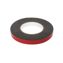 Rebel Taśma Piankowa Dwustronna Rebel (1 Mm X 15 Mm X 10 M) Czarna [[