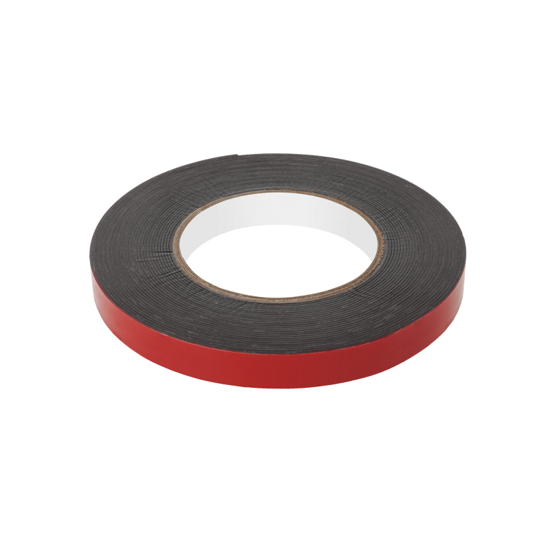 Rebel Taśma Piankowa Dwustronna Rebel (1 Mm X 15 Mm X 10 M) Czarna [[