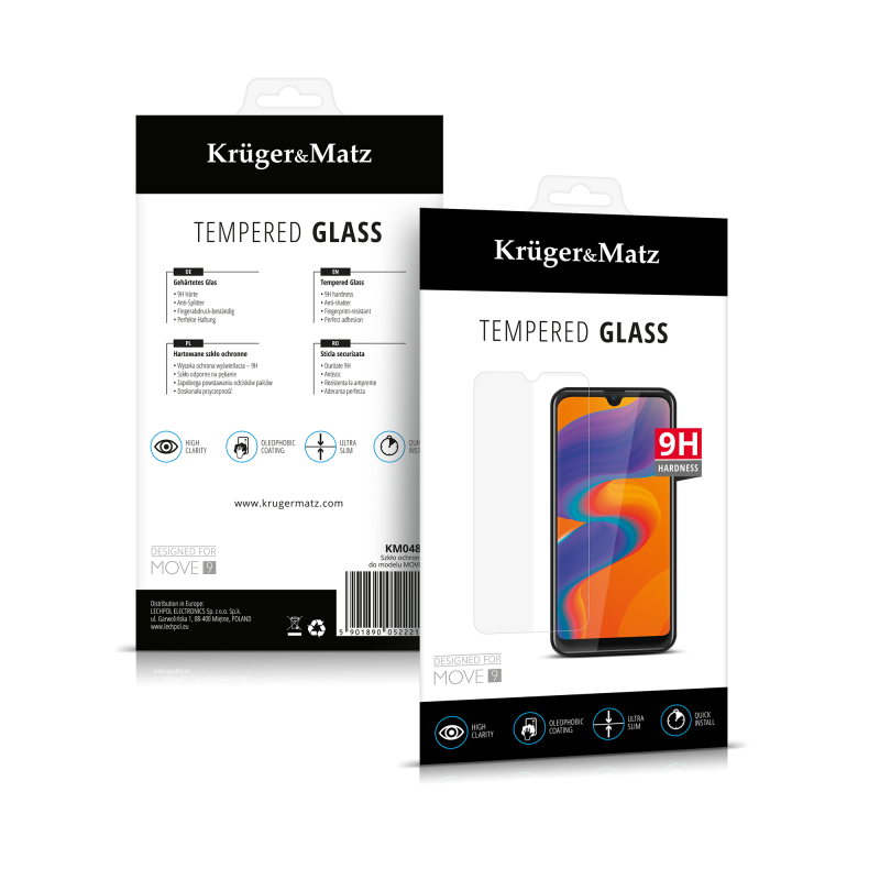 Krüger&Matz Szkło Ochronne Kruger&Matz Do Modelu Move 9, [[