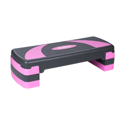 Rebel Step Do Aerobiku I Ćwiczeń Fitness, 3 Stopnie, 78Cm, Szaro-Fioletowy, Rebel Active [[