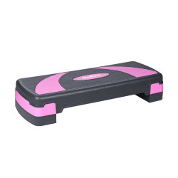 Rebel Step Do Aerobiku I Ćwiczeń Fitness, 3 Stopnie, 78Cm, Szaro-Fioletowy, Rebel Active [[