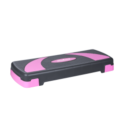 Rebel Step Do Aerobiku I Ćwiczeń Fitness, 3 Stopnie, 78Cm, Szaro-Fioletowy, Rebel Active [[