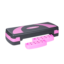 Rebel Step Do Aerobiku I Ćwiczeń Fitness, 3 Stopnie, 78Cm, Szaro-Fioletowy, Rebel Active [[