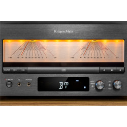 Krüger&Matz Wieża Hifi Kruger&Matz Km1995 (Wzmacniacz Klasy A, Cd, Usb,  Bluetooth, Radio Cyfrowe Dab+, Fm) [[