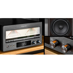 Krüger&Matz Wieża Hifi Kruger&Matz Km1995 (Wzmacniacz Klasy A, Cd, Usb,  Bluetooth, Radio Cyfrowe Dab+, Fm) [[